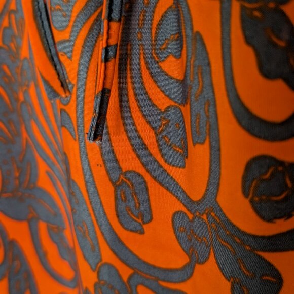 Julia‎ Silk Blend Maxi Dress Womens Size XL w/ Drawstring Empire Waist EUC - Picture 3 of 9